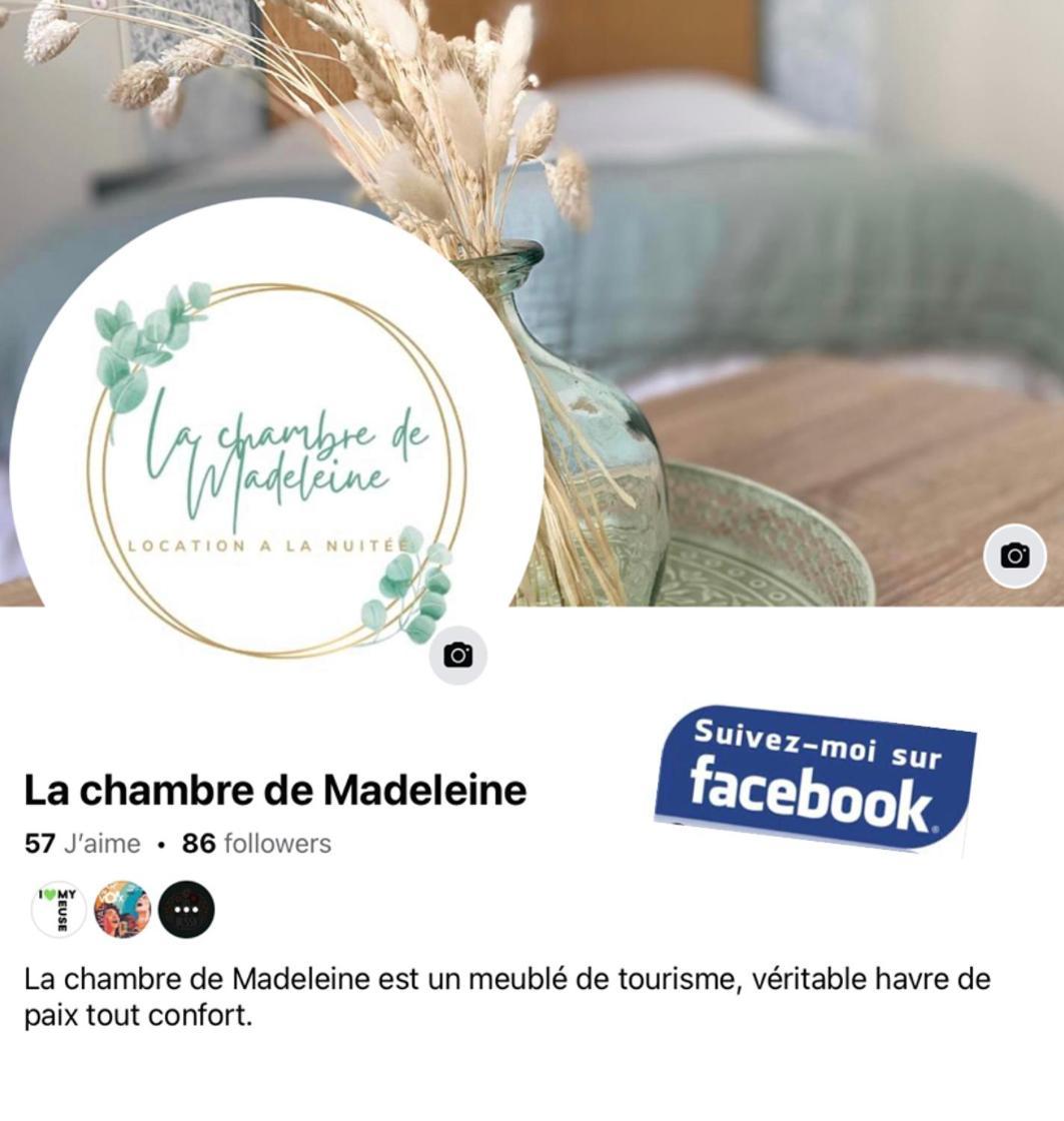 La Chambre De Madeleine Commercy Eksteriør bilde